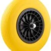 Merkloos Anti Lek Kruiwagenwiel 4.80/4.00-8 | Met As | Geel