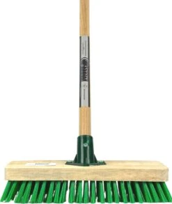 Synx Tools Tegelborstel - Bezem Met Steel 150cm Mosbezem - Schrobbezem - Mos - Onkruidborstel - Harde Borstel- Bezems -Merkloos Winkel 1012x1200 2