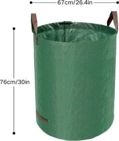 Tuin Afvalzakken - 2 Stuks - Opvouwbare Afvalzak - Tuin Afvalzak - Bladzakken - Waterstotend Tuinafvalzak - 270L -Merkloos Winkel 1016x1200 1