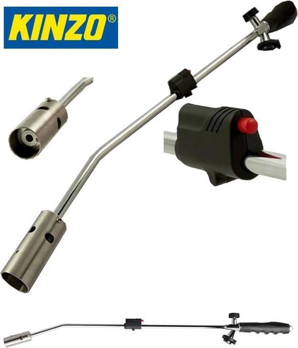 Onkruidbrander Set Met 8 Gasflessen 4 Onkruidbrander Set Met 8 Gasflessen - Afbeelding 4