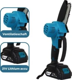 NovarGarden® Mini Kettingzaag NG1 - Met 2x Accu - Takkenzaag - Snoeizaag - Electrisch - Handzaag - Boomzaag - 21V -Merkloos Winkel 1080x1200 1