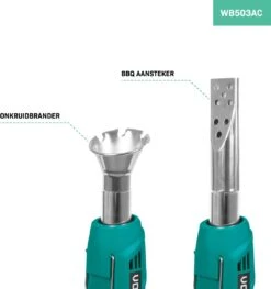 VONROC Elektrische Onkruidbrander - 2000W - Incl. Barbecue Mondstuk -Merkloos Winkel 1129x1200