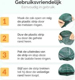 Goliving Tuinafvalzak - Set Van 2- Tuinafvalzakken Opvouwbaar - Tuinzak - Tuinafvalemmer - 2x 280 Liter - Groen -Merkloos Winkel 1131x1200 3