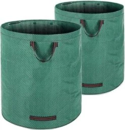 Gardebruk Tuinafvalzak - 2 Stuks 280L – 77x67cm/Opvouwbaar - Groen -Merkloos Winkel 1155x1200 2