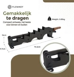 Flowkey® Houtklover XL - Houtsplijter Bijl - Houtkliever Kloofwig Gietijzer - Voor Hout & Aanmaakhout - Inclusief Gratis Bevestigingsset -Merkloos Winkel 1163x1200