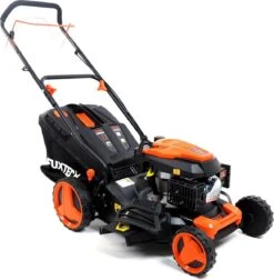FUXTEC Grasmaaier Benzine - 46cm - Zelfrijdend / Zelftrekkend / Achterwielaandrijving - Mulchfunctie - Opvangbak 50L - FX-RM4646 -Merkloos Winkel 1174x1200 1