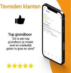 Grondboor Voor Boormachine - 8x25 Cm - Zwart 17 Grondboor Voor Boormachine - 8x25 Cm - Zwart -Merkloos Winkel 1176x1200