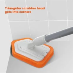 Merkloos Vloerschrobber - Bad Tegel Borstel Scrubber - Met 107cm Verstelbaar Lange - Voor Reiniging Badkamer Keuken Keramische Tegel - Oranje -Moederdag Cadeautje -Merkloos Winkel 1197x1200 2