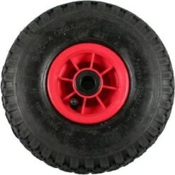 Benson Bolderkarwiel Steekwagenwiel Met Luchtband 3.00-4 | Asgatdiameter 20mm Rollager | Hoogte Wiel 26cm -Merkloos Winkel 1197x1200 4