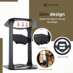 Flowkey® Houtklover XL - Houtsplijter Bijl - Houtkliever Kloofwig Gietijzer - Voor Hout & Aanmaakhout - Inclusief Gratis Hamer -Merkloos Winkel 1199x1200 9