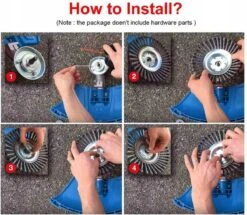 Merkloos Onkruidborstel - Voegenborstel - Elektrisch - Bosmaaier - Staalborstel - Universeel - 20cm -Merkloos Winkel 1200x1046 2