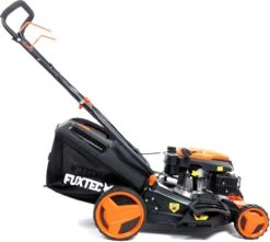 FUXTEC Grasmaaier Benzine - 46cm - Zelfrijdend / Zelftrekkend / Achterwielaandrijving - Mulchfunctie - Opvangbak 50L - FX-RM4646 -Merkloos Winkel 1200x1074