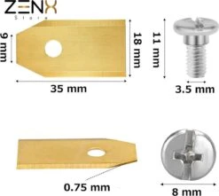 Titanium Robot Grasmaaier Mesjes Voor Husqvarna Automower, Gardena Robotmaaiers -Merkloos Winkel 1200x1076 1
