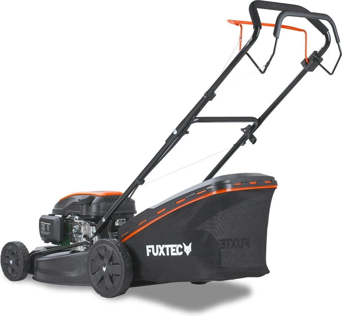 FUXTEC Grasmaaier Benzine - 51cm - 4-takt - 170cc - Zelfrijdend / Zelftrekkend /achterwielaandrijving - Mulchfunctie - Opvangbak 60L - FX-RM5170 7 FUXTEC Grasmaaier Benzine - 51cm - 4-takt - 170cc - Zelfrijdend / Zelftrekkend /achterwielaandrijving - Mulchfunctie - Opvangbak 60L - FX-RM5170 - Afbeelding 7
