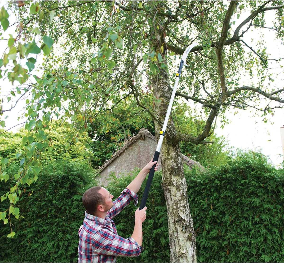 Silverline Telescopische - Snoeizaag 1.5 T/m 2.5 Meter - Zaagblad Lengte 47 Cm 2 Silverline Telescopische - Snoeizaag 1.5 T/m 2.5 Meter - Zaagblad Lengte 47 Cm - Afbeelding 2