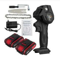 Violeworks® Accu Kettingzaag - Snoeizaag - Mini Kettingzaag - Handkettingzaag - Ook Voor Makita - Elektrische Kettingzaag - Elektrische Snoeischaar - Op Batterij - 2900 MAh - 1080W - 88V -Merkloos Winkel 1200x1128 3