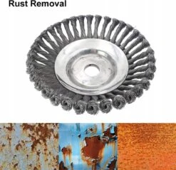 Merkloos Onkruidborstel - Voegenborstel - Elektrisch - Bosmaaier - Staalborstel - Universeel - 20cm -Merkloos Winkel 1200x1161