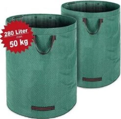 Gardebruk Tuinafvalzak - 2 Stuks 280L – 77x67cm/Opvouwbaar - Groen -Merkloos Winkel 1200x1175 3