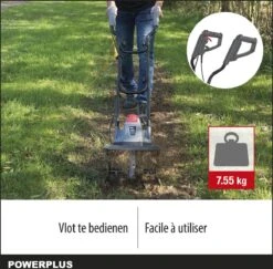 Powerplus POWEG7010 Tuinfrees - 1050W - Werkbreedte 320mm - Werkdiepte Max. 220mm - Incl. 4 Messen -Merkloos Winkel 1200x1180 1