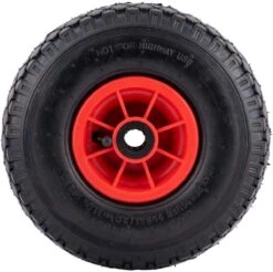 Benson Bolderkarwiel Steekwagenwiel Met Luchtband 3.00-4 | Asgatdiameter 20mm Rollager | Hoogte Wiel 26cm -Merkloos Winkel 1200x1197 14