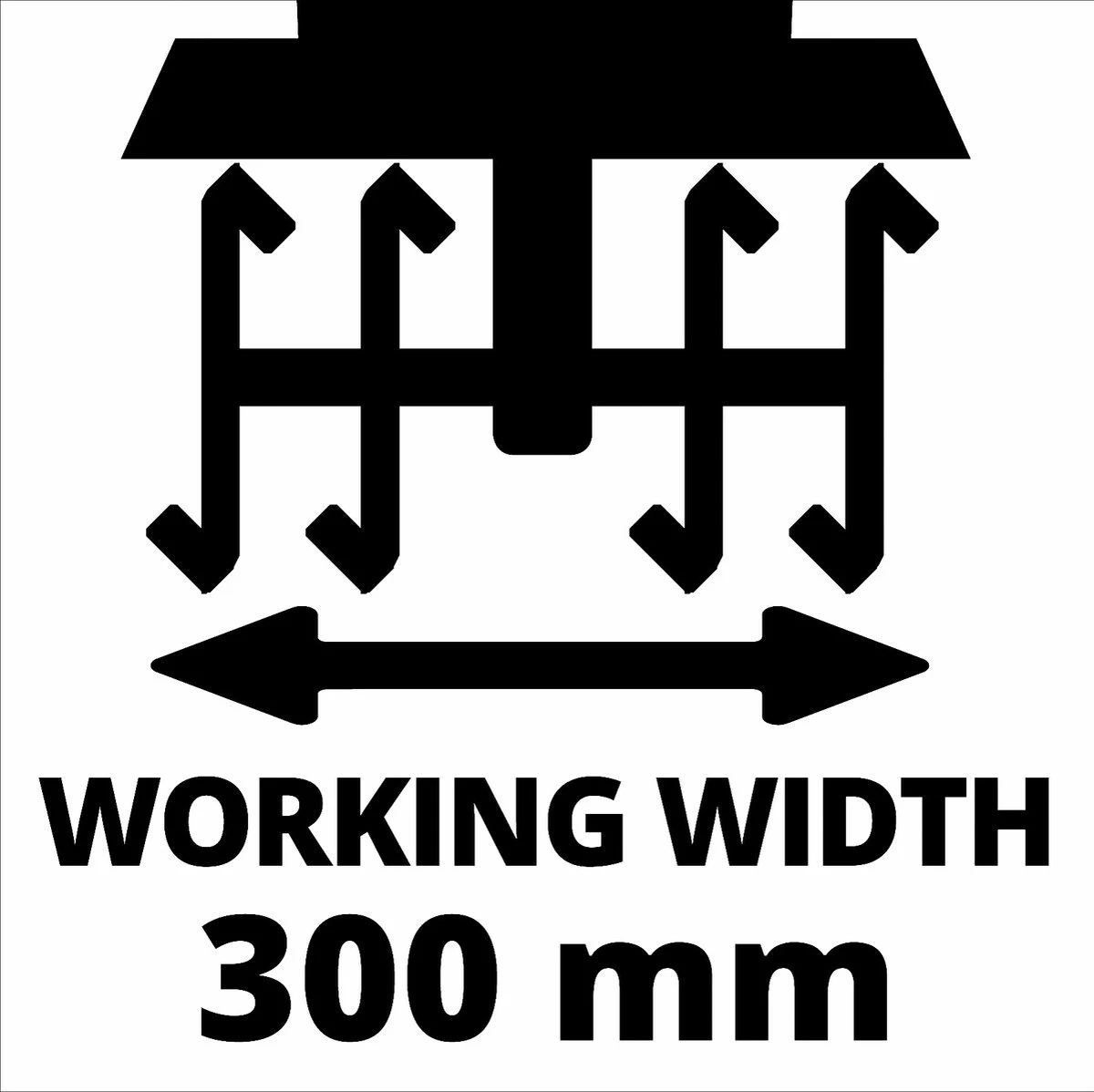 Einhell Accu Grondfrees GE-CR 30 Li-Solo Power X-Change (Li-Ion - 36 V - 30 Cm Werkbreedte - 20 Cm Werkdiepte - Robuuste Hakmessen - 2-punts Veiligheidsschakelaar - Zonder Accu En Lader) 7 Einhell Accu Grondfrees GE-CR 30 Li-Solo Power X-Change (Li-Ion - 36 V - 30 Cm Werkbreedte - 20 Cm Werkdiepte - Robuuste Hakmessen - 2-punts Veiligheidsschakelaar - Zonder Accu En Lader) - Afbeelding 7