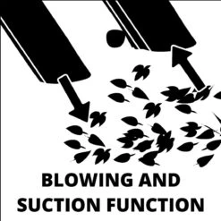 Einhell Elektrische Bladblazer GC-EL 3024 E (blazen, Zuigen & Versnipperen, Zuigbuis Ø75 Mm, Zuigkracht 650 M³/h, Hakselfunctie 10:1, Blaassnelheid 240 Km/h, Opvangzak 40 L) -Merkloos Winkel 1200x1199 14