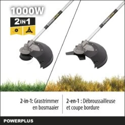 Powerplus POWXG30405 Bosmaaier 2-in-1 - 1000 W - Bosmaaier & Grastrimmer -Merkloos Winkel 1200x1200 156