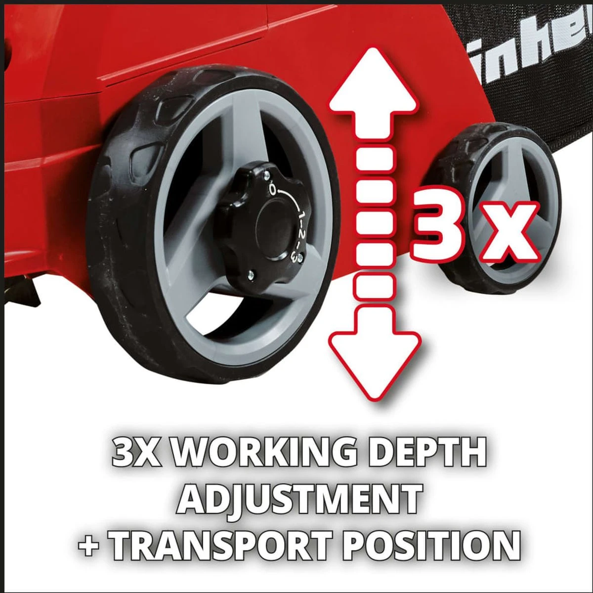 Einhell Verticuteermachine Elektrisch GC-SA 1231/1 1200 W 3 Einhell Verticuteermachine Elektrisch GC-SA 1231/1 1200 W - Afbeelding 3