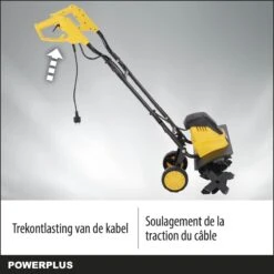 Powerplus POWXG72010 Tuinfrees - 1500W - Werkbreedte 450mm - Werkdiepte Max. 220mm - Incl. 6 Messen En Wielen -Merkloos Winkel 1200x1200 310