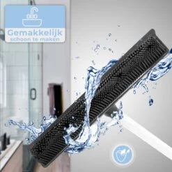 2 In 1 Rubberen Bezem – Bezem Binnen & Buiten – Vloerwisser Met Steel - Met Huisdierhaar Verwijderaar - Vloertrekker – Veger - Extra Lang 160cm -Merkloos Winkel 1200x1200 323