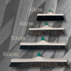 MAUS Bezem Binnen 60cm - Zachte Paardenhaar Zaalveger Met Steel 150cm - Gerecycled - Made In EU - Zeer Robuust -Merkloos Winkel 1200x1200 371