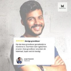 MaatWorkz - Grondboor - 25 CM - Boormachine - Bollenplanter - Moestuin - Palenboor - Boor - Tuin -Merkloos Winkel 1200x1200 379