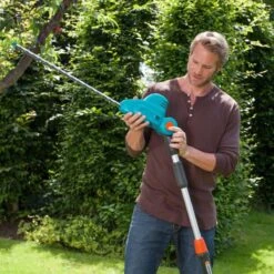 GARDENA - Telescopische THS 500/48 - Heggenschaar (gemotoriseerd) - 48 Cm Meslengte - 25 Mm Tandmes Opening 17 GARDENA - Telescopische THS 500/48 - Heggenschaar (gemotoriseerd) - 48 Cm Meslengte - 25 Mm Tandmes Opening -Merkloos Winkel 1200x1200 4