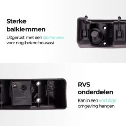 CLEANLY® Bezemhouder - Ophangsysteem Voor Tuingereedschap - Bezem Ophangsysteem - Gereedschapshouder Met Ophanghaken - ABS -Merkloos Winkel 1200x1200 423