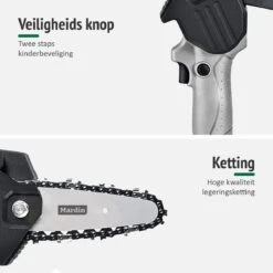 Mardin Mini Kettingzaag - Snoeizaag - Kettingzaag - Kettingzaag Electrisch Met 2 Accu - Inclusief Koffer - 1 Extra Accu - Grijs 16 Mardin Mini Kettingzaag - Snoeizaag - Kettingzaag - Kettingzaag Electrisch Met 2 Accu - Inclusief Koffer - 1 Extra Accu - Grijs -Merkloos Winkel 1200x1200 440