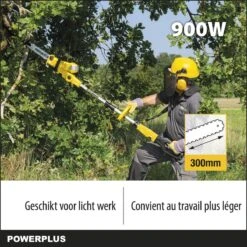 Powerplus POWXG1032 Elektrische Kettingzaag - 900W - Zwaardlengte 300mm - Automatische Kettingsmering - Incl. 1x Ketting En 1x Zwaard -Merkloos Winkel 1200x1200 504