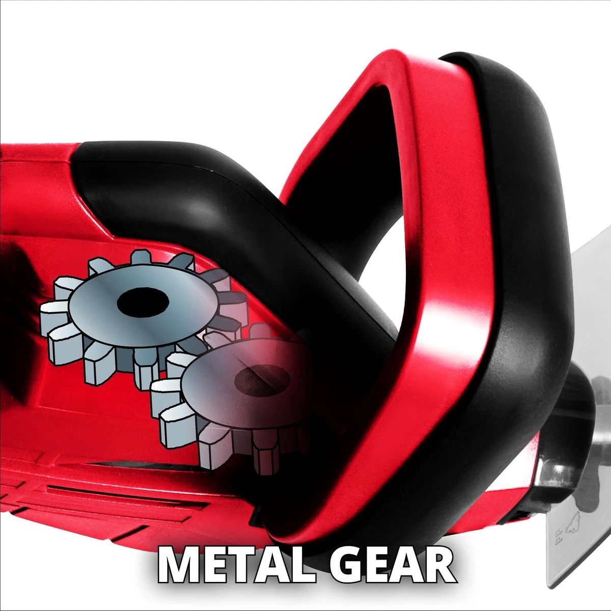 Einhell Accu Heggenschaar GE-CH 1846 Li-Solo Power X-Change (Li-Ion - 18 V - 46 Cm Zaaglengte - 15 Mm Tandafstand - Ergonomische Handgreep - Zonder Accu En Lader) 12 Einhell Accu Heggenschaar GE-CH 1846 Li-Solo Power X-Change (Li-Ion - 18 V - 46 Cm Zaaglengte - 15 Mm Tandafstand - Ergonomische Handgreep - Zonder Accu En Lader) - Afbeelding 12