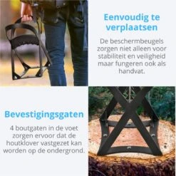 Zenzee - Houtklover - Houtsplijter - Houtkliever - Staal -Merkloos Winkel 1200x1200 588