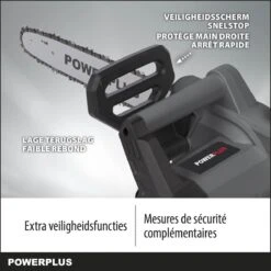 Powerplus POWEG10110 Elektrische Kettingzaag - 2200W - Zwaardlengte 400mm - Automatische Kettingsmering - Incl. 1x Ketting En 1x Zwaard -Merkloos Winkel 1200x1200 600
