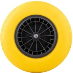 Merkloos Kruiwagenwiel Anti Lek - 4.80/4.00-8 - Massief PU Band - Lekvrij Wiel Met 130mm As - Kruiwagenband 4.80/400 Voor Kruiwagen -Merkloos Winkel 1200x1200 687