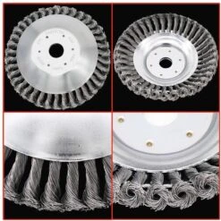 Onkruidborstel Voor Bosmaaier | 150mm /15 Cm Staalborstel Nieuw | Universele Onkruidborstel 150 Mm - Onkruidverwijderaar - Voegenborstel - Grastrimmer -Merkloos Winkel 1200x1200 759