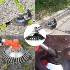 Merkloos Onkruidborstel - Voegenborstel - Elektrisch - Bosmaaier - Staalborstel - Universeel - 20cm -Merkloos Winkel 1200x1200 788