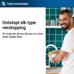 Techweise - Rioolslang Voor Kärcher K2 T/m K7 - 15M - Met Voorwaartse Hogedruksproeiers 15 Techweise - Rioolslang Voor Kärcher K2 T/m K7 - 15M - Met Voorwaartse Hogedruksproeiers -Merkloos Winkel 1200x1200 793