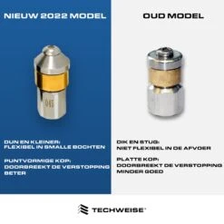 Techweise - Rioolslang Voor O.a. Kärcher - 15M - Met Roterende En Voorwaartse Kop 11 Techweise - Rioolslang Voor O.a. Kärcher - 15M - Met Roterende En Voorwaartse Kop -Merkloos Winkel 1200x1200 824