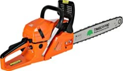 TIMBERPRO - Kettingzaag - 62 Cc - Benzine - Zwaardlengte 50 Cm - Met Transportzak - Met 2e Ketting -Merkloos Winkel 1200x694