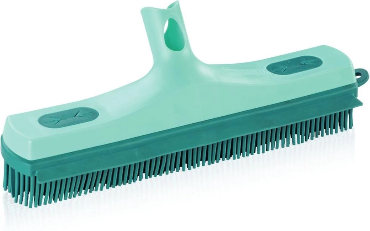 Leifheit Suprabezem Rubberen Bezemkop - Click Systeem - 30 Cm Veegbreedte 1 Leifheit Suprabezem Rubberen Bezemkop - Click Systeem - 30 Cm Veegbreedte