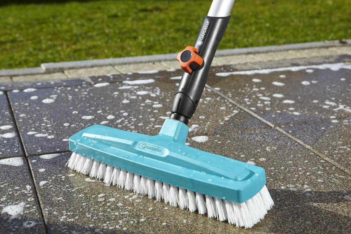 GARDENA Combisysteem - Schrobber - Werkbreedte 30 Cm - Aanbevolen Steellengte 130/150 Cm 4 GARDENA Combisysteem - Schrobber - Werkbreedte 30 Cm - Aanbevolen Steellengte 130/150 Cm - Afbeelding 4