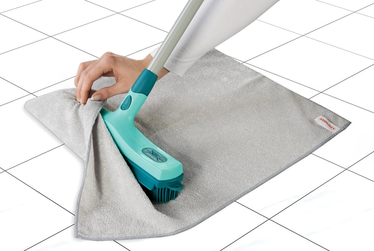 Leifheit Suprabezem Rubberen Bezemkop - Click Systeem - 30 Cm Veegbreedte 4 Leifheit Suprabezem Rubberen Bezemkop - Click Systeem - 30 Cm Veegbreedte - Afbeelding 4