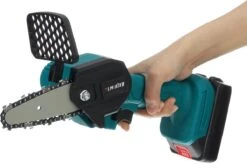 Merkloos Mini Accu Kettingzaag - 4 Inch Elektrische Boomzaag - Handkettingzaag - Met 2 Accu En 1 Oplader - Voor Tuinboom Ranch Bomen Snijden Hout- Blauw -Merkloos Winkel 1200x815 4