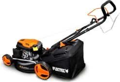 FUXTEC Grasmaaier Benzine - 46cm - Zelfrijdend / Zelftrekkend / Achterwielaandrijving - Mulchfunctie - Opvangbak 50L - FX-RM4646 -Merkloos Winkel 1200x828 1
